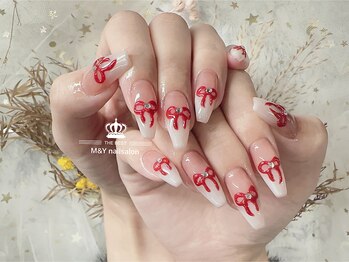 エムアンドワイ 秋葉原店(M&Y)/スカルプ長さだし/リボン