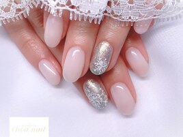 ChoaNail～雪の結晶ネイル