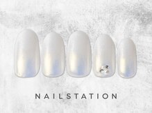 ネイルステーション ルミネ町田店(NAIL STATION)/キラキラネイル／パラジェル