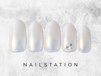 ネイルステーション ルミネ町田店(NAIL STATION)/キラキラネイル／パラジェル