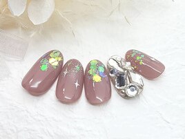 埋め尽くしネイル