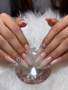 長さ出しのできるサロン