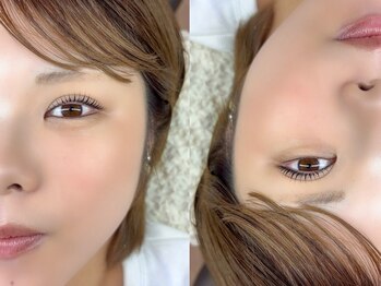 ハピホワ(hapihowa)の写真/こだわりの技術で自まつ毛への負担を最小限に。エクステもまつげパーマもワンランク上の仕上がりに♪