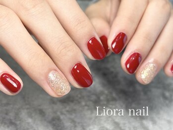 リオラネイル(Liora nail)の写真/《ワンカラー¥5700→¥4500》フィルイン対応/お爪の状態に合わせ、こだわりの美フォルムで美しい指先へ＊