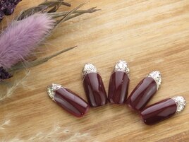 ラメフレンチ♪