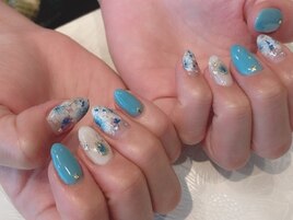 ニュアンス花柄