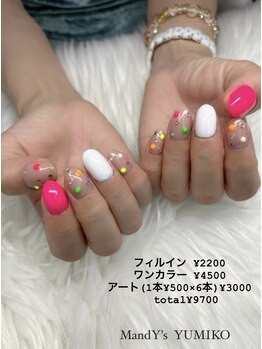 マンディーズ(MandY's)/ポップ/ネオン/ドット