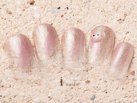 ちらっと塗りかけネイル7480円