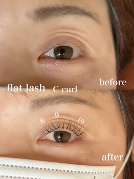 ノエル(Noel)/フラットラッシュ　担当なぎ