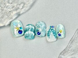 マーメイドネイル【¥8800】