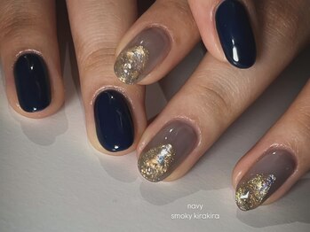 ルカ 原宿(lux)/シンプルニュアンスネイル