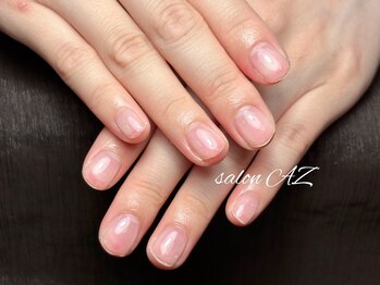 サロン エージー(salon AZ)/自爪強化クリアジェル