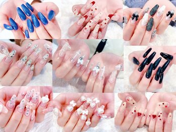 ラルネイル 大宮(Lull. nail)の写真/《◆α:ROYAL◆長さだし10本＋ROYALコース/初回ジェルオフ込¥15,900》豊富なデザインと長さ出しで美爪に♪