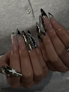 【長さだし専門店】N -nail studio-［持ち込み/つけ放題/ネイル］【6/1～（予定）】の写真/【SNS持ち込みデザイン大歓迎♪】スピーディーなのに丁寧で高技術◎美フォルムと理想を追及したネイルを。