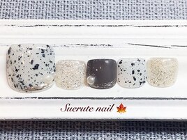 ダルメシアン柄フット ¥9000