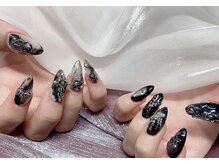 モルフォネイル(Morpho nail)/#キラキラネイル