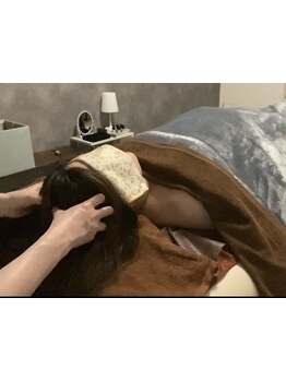 ヘッドスパで癒されたい