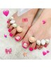 【新規】定額フットジェルネイル（オフ込み） ¥4400