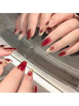 ヘネシー 仙台店(HENECY)/バレンタインネイル/担当erika