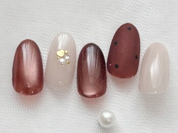 アンドエーネイル(&a.nail)/バレンタインデザイン