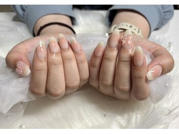 リマ(Lima)/ぽわっと色づくチークネイル