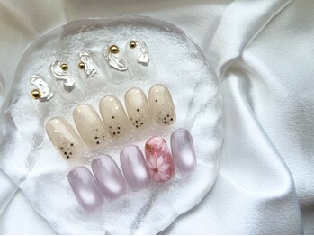 Aera【4/3 NEWOPEN(予定)】の写真/初めてのネイルも安心♪一席だけの静かな空間&丁寧なカウンセリングで、理想の指先を一緒に形にします◎