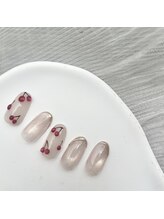 ラフィーナ(RAFFINA)/さくらんぼネイル