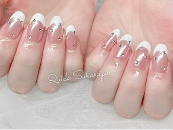 クイックスカルプ 高田馬場(Quick Sukarupu)/ホワイトフレンチデザイン