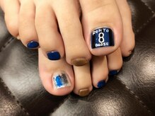 プラハネイル(+HER 美甲)/ガんバ大阪ユニフォーム