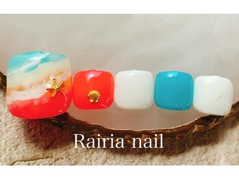 ライリアネイル(Rairia nail)/フットアートB