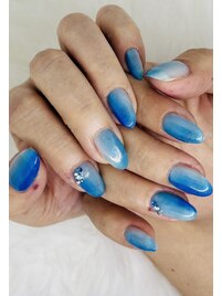 夏ネイル★シンプルデザイン