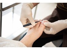 東京巻き爪センター 本院 麻布十番/施術風景[巻き爪/東京/麻布十番]