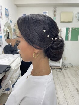 エムアイ 六本木(Mi)/シニヨンヘア