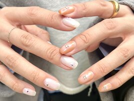 ホロフラワー×囲みグラデ