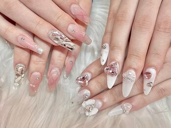 キレイエの写真/【大人気★ロングスカルプ】アクリルスカルプによる美しいフォルム&目を惹く魅力的な指先に！学生大歓迎◎