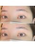 【eye×blow】2回目以降の方/まつ毛パーマorパリジェンヌ×眉毛パーマ+WAX