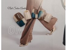 ネイルサロン アミティエ(Nail Salon Amitie)/Hand&Foot*△お揃いfoot nail＊