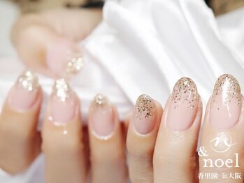ノエル(Noel)/キラキラブライダルネイル