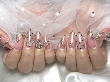 シリウス(SIRIUS)/ピンクネイル/ドットネイル