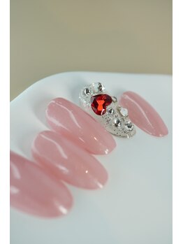 クィーンアン(Queen Anne)/うる艶ピンクネイル