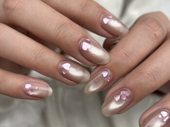 肌なじみマグネット/ハートホロ