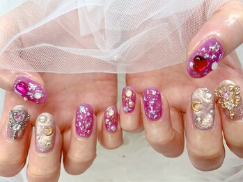 ヒミツキチの写真/【香椎駅から徒歩5分/アートが得意なサロン】お仕事向けなシンプル～カジュアルな大人かわいいデザインも♪