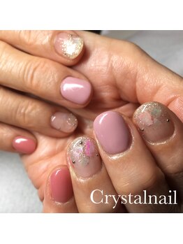 クリスタルネイル ボンベルタ橘店(CRYSTAL NAIL)/シェルネイル