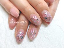 サロン ド メルシー(Salon de MERCI)/ホログラムお花☆