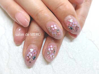 サロン ド メルシー(Salon de MERCI)/ホログラムお花☆