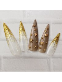 スカルプ　4本コース スター