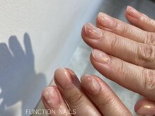 ファンクションネイルズ 表参道 原宿(FUNCTION NAILS)/オーロラネイル/ニュアンス