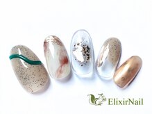 エリクサーネイル 五反田(Elixir Nail)/定額b カジュアル/クーポン使用
