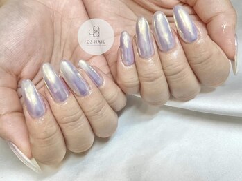 ジーエスネイル(GS NAIL)/オーロラミラー/ワンカラー