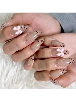 ラ リエート 新所沢店(La lieto)/ヒョウ柄ネイル